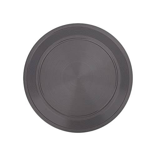 Heat Diffuser Plate, Aluminum Gas Stove Diffuser Heat Conduction Plate, Reducer Flame Guard Simmer Ring Plate Non-stick Hob Ring Plate for Gas Stove Glass Cooktop Converter(Black)