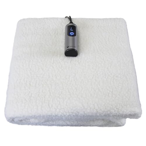 Earthlite Massage Table Warmer & Fleece Pad (2in1), ETL Certified, 3 Heat Settings, 13ft Cord/Heating Pad / 1 Year Replacement Guarantee