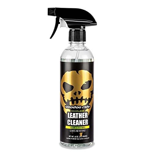 Voodoo Ride  VR-1009 Leather Cleaner DYE-Free Scent-Free Leather Cleanser 16oz
