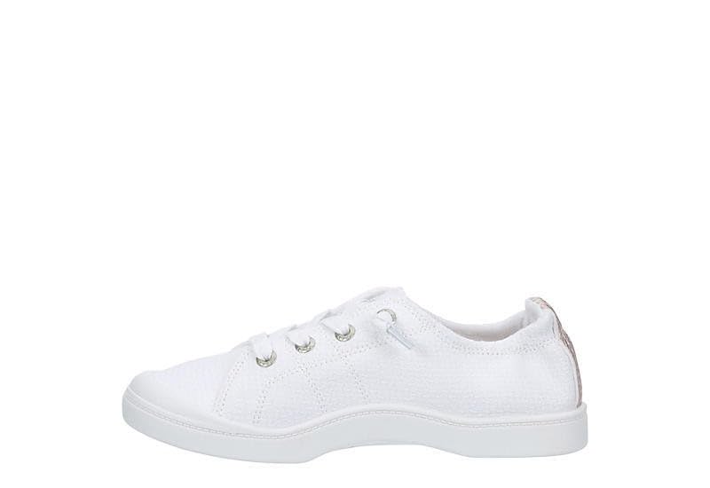 Roxy Women's Bayshore Plus Sneaker, White/White, 11