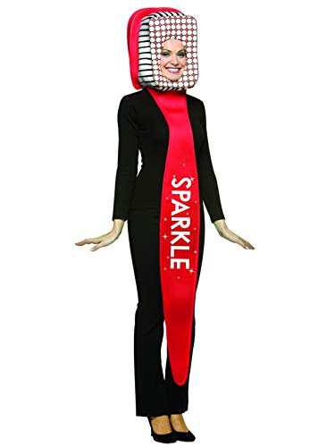 Rasta Imposta womens Toothbrush Adult Sized Costumes, Red, One Size US