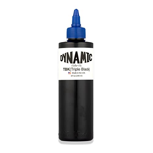Dynamic Color Co Triple Black Ink Bottle 8oz