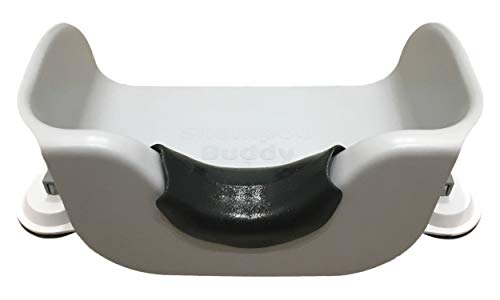 Shampoo Buddy Portable Hair Wash Basin for Children, Toddlers, Kids, Teens | Portable Shampoo Bowl for use on Bathtub or Sink | Tear-Free Rinser (Grey)
