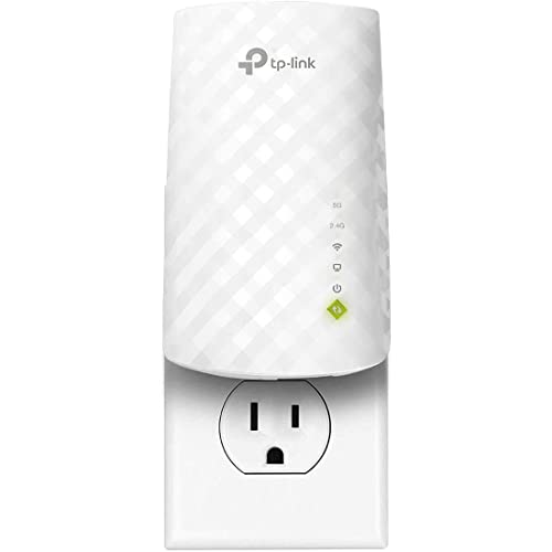 TP-Link WiFi Extender with Ethernet Port, Dual Band 5GHz/2.4GHz , Up to 44% more bandwidth than single band, Covers Up to 1200 Sq.ft and 30 Devices, signal booster amplifier supports OneMesh (RE220)