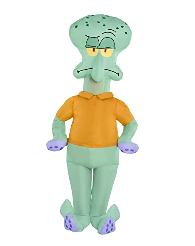 Spirit Halloween SpongeBob SquarePants Kids Inflatable Squidward Costume | Officially Licensed| Inflatable Costumes.