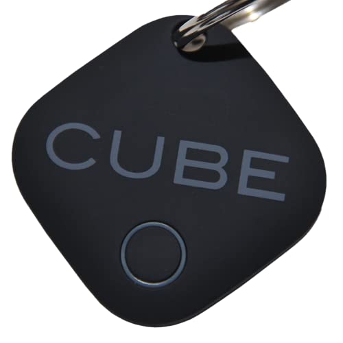 Cube Tracker Key Finder Locator Smart Bluetooth Tracker Tag: Key Tracker for Car Keys, Wallet Tracker, Remote Finder Luggage Tracker, Item Finders Waterproof Tracking Devices +App, Replaceable Battery