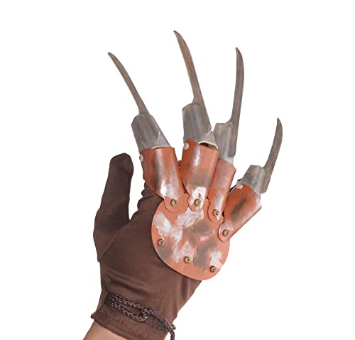 SUIT YOURSELF Freddy Krueger Glove for Adults, Halloween Accessory, Nightmare on Elm Street, One Size, Attached Blades