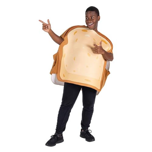 Best Thing Since Sliced Bread - Funny Toast One-Size Food Halloween Costume