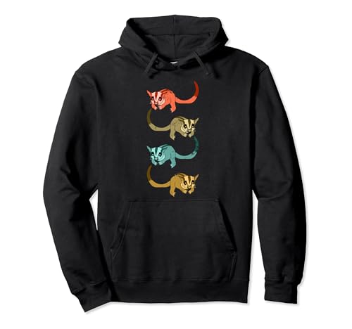 Australian Animal Sugar Glider Pullover Hoodie