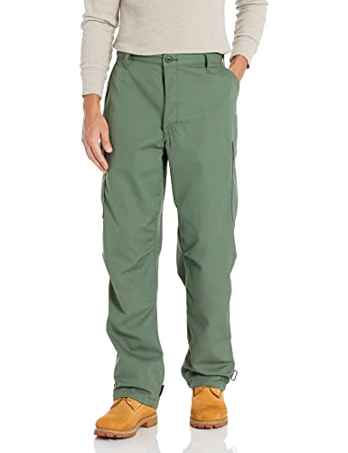 Propper Unisex-Adult Standard Wildland Flame Resistant Pant, Sage Green, Large Long