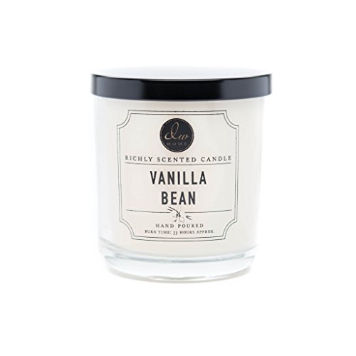 DW Home Decoware Richly Scented Candle Medium Single wick 9.69 oz ---- Vanilla Bean