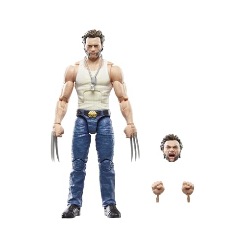 Marvel Legends Series Wolverine, Deadpool 2 Adult Collectible 6-Inch Action Figure