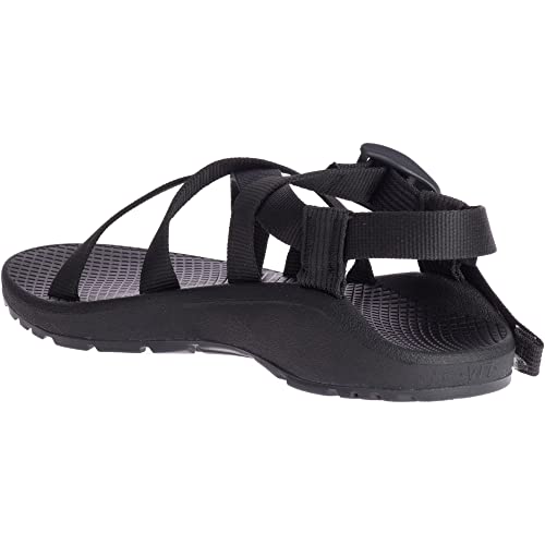 Chaco womens BANDED Z CLOUD Sport Sandal, SOLID BLACK, 8 M US