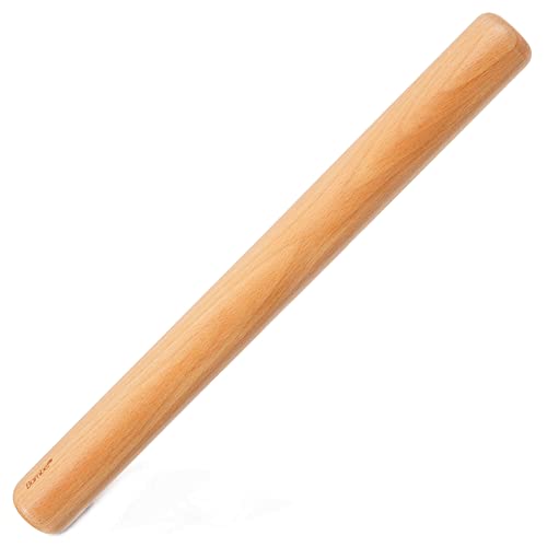 Bamber Wood Rolling Pin, 11 inch by 1-1/5 Inch