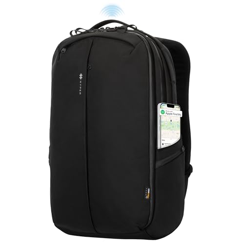 Hyper HyperPack Pro Backpack with Find My Compatibility. RFID Backpack Fits up to 16” Laptop. 22L Backpack. Anti Theft Backpack w/RFID Protective Pocket Slim Travel Backpack