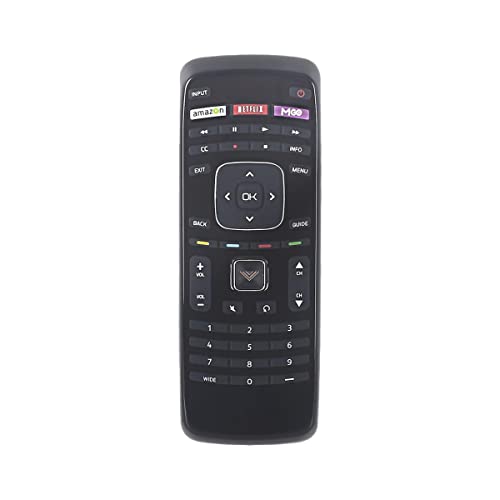GHUST XRT112 Replacement Remote Control Universal for VIZIO Smart TV E600i-B3 E601i-A3 E601i-A3E E650i-B2 E700i-B3 M320SL M370SL M370SR M3D470KDE M3D550KD M3D550KDE M420SL M420SR M420SV