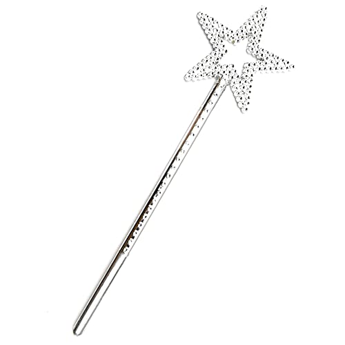 KOMIDK 13 Inches Fairy Wand Star Wand Princess Angel Wand for Birthday Party Wedding Christmas Cosplay