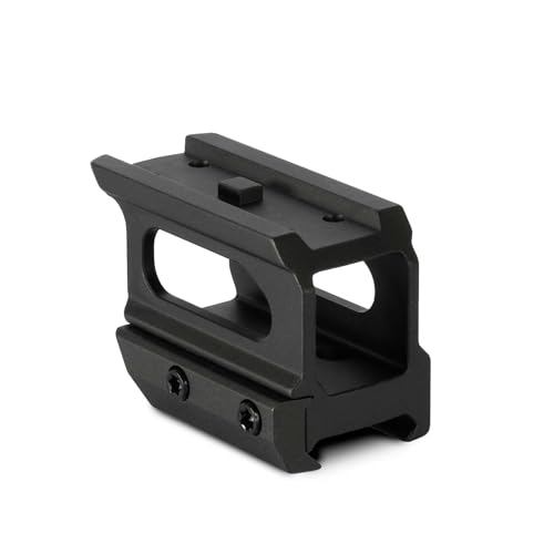 Monstrum Shrapnel Series Red Dot Riser Mount | Compatible with Aimpoint Micro T1/T2 Footprint | High Profile