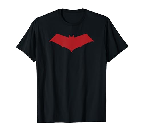 DC Comics Batman Red Hood Bat Logo Front And Back T-Shirt