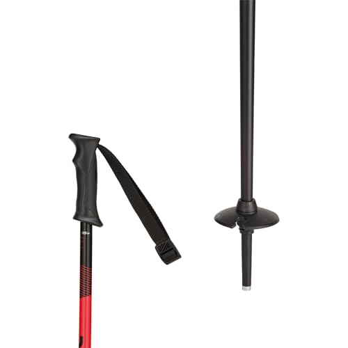 Rossignol Tactic Ski Poles Black/Red 120cm (48in)