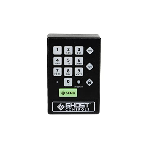 Ghost Controls Premium Wireless Keypad for Automatic Gate Openers - Model AXWK