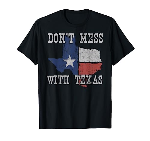 Don't Mess With Vintage Texas Longhorn Lone Star State Shirt T-Shirt