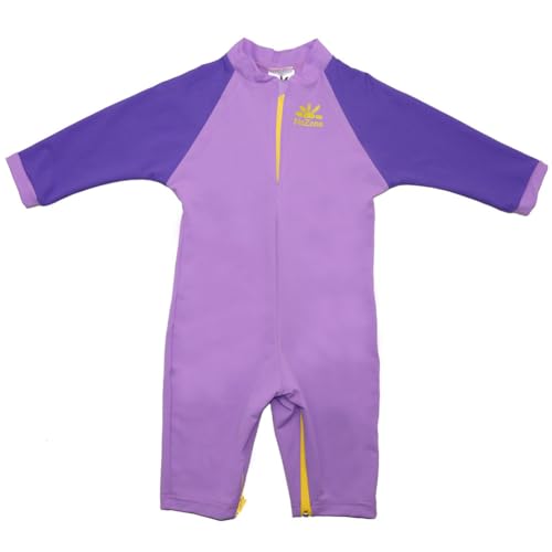 Nozone Fiji Sun Protective Baby Swimsuit in Lavender/Purple, 0-6 Months