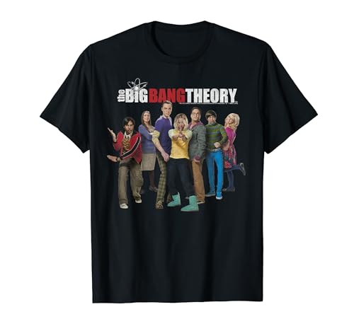 The Big Bang Theory Group Shot Logo T-Shirt