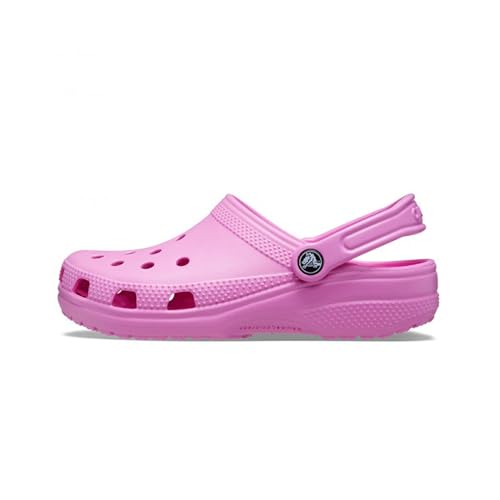 Crocs Unisex-Adult Classic Clogs (Best Sellers), Taffy Pink, 9 Men/11 Women