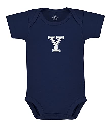 Yale University Bulldogs Newborn Baby Bodysuit,Blue,0-3 Months