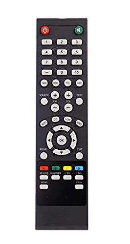 NEW Replace TV Remote control works for SEIKI TV SE55GY19 SE65UY04 SE22FE01 SE65GY25 SE40FY27 SE32FY22 TV SE24FE01-W SE19HE01 SE39HE02 LC-32G82 SE24FT01 SE20HS04 SE26HQ04 SE50FY28 SC151FS SC241FS