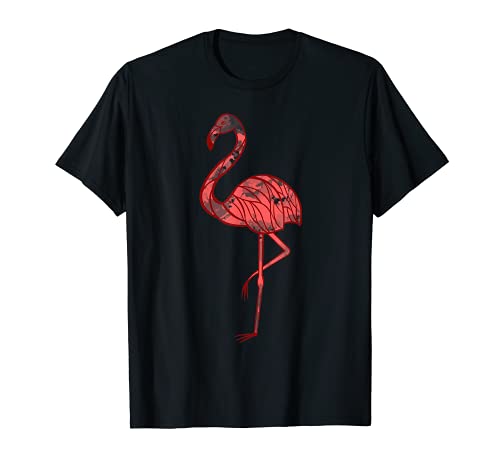 PINK FLAMINGO Watercolor Shirt | Bird Painter Tee Gift