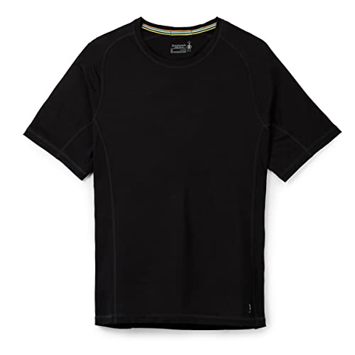 Smartwool SW016544001M Men's Merino Sport 120 Short Sleeve Black M