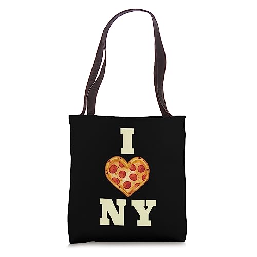 New York City Pizza Love Gift Big Apple State Souvenir Tote Bag