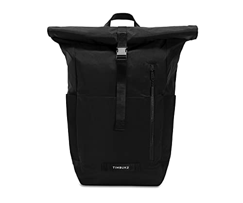 Timbuk2 Tuck Pack - Roll Top, Water-Resistant Laptop Backpack, Eco Black