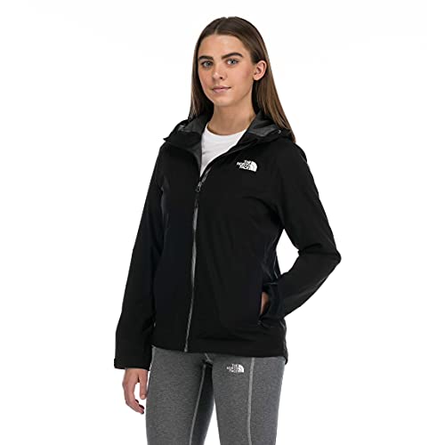 THE NORTH FACE Women's Active Stretch Waterproof Shell Jacket, TNF Black, Medium