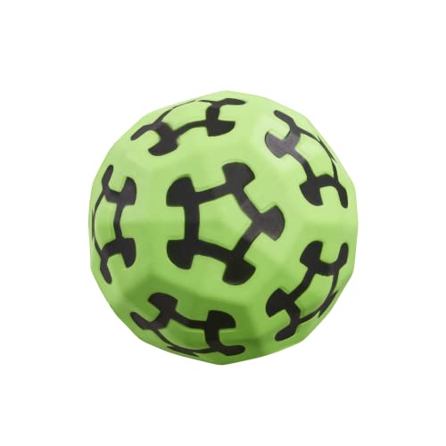 Wahu Sonic Shock Ball, Bounces up to 60' in The Air, 2.7' Ultra-Bounce Foam Outdoor Throw and Catch Ball for Kids Ages 5+, Green