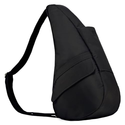 AmeriBag Classic Healthy Back Bag Tote Microfiber Small (Black)