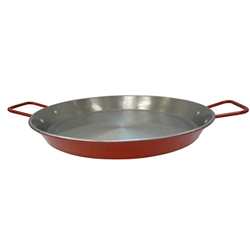 IMUSA USA , Red Paella Pan 15-Inch, 15 Inch