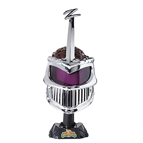 Power Rangers Lightning Collection Lord Zedd Premium Role Play Helmet with Electronic Voice Changer Includes Display Stand Ages 18 and Up