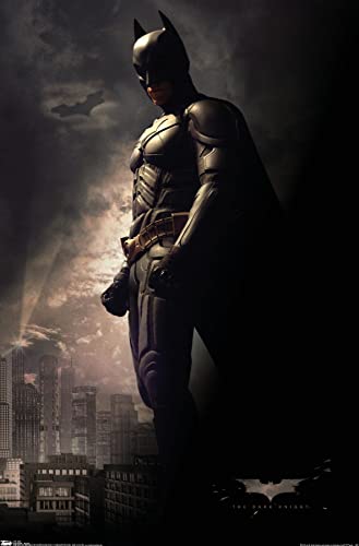 Trends International DC Comics Movie - The Dark Knight - Batman In The Shadows Wall Poster, 22.375' x 34', Unframed Version