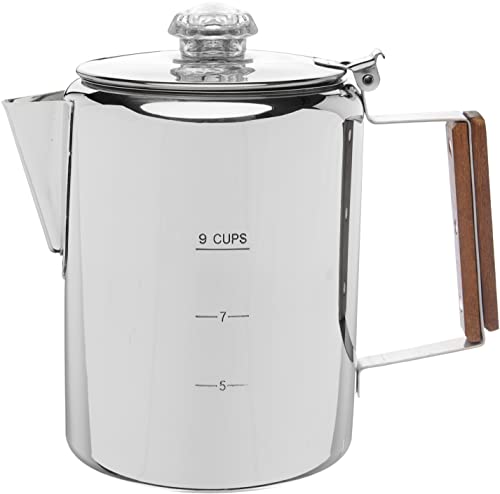 COLETTI Bozeman Percolator Coffee Pot — America’s Favorite Percolator [9 cup]