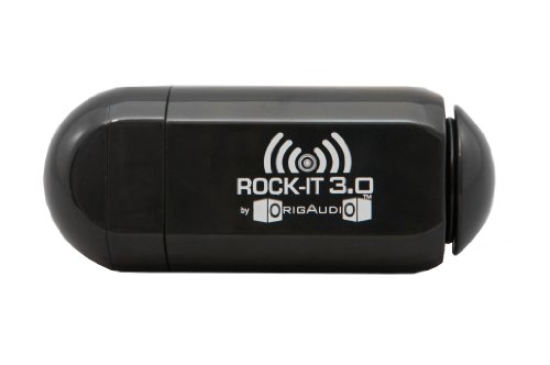 ROCK-IT 3.0 by OrigAudio - Vibration Speaker w/ Rechargable Battery - 3.5mm - BLACK