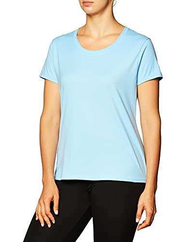 Hanes Women's Nano T-Shirt, Large, Light Blue