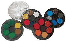 Koh-I-Noor Opaque Watercolor Paint Wheel, 24 Colors, 1 Each (FA171506.BC)