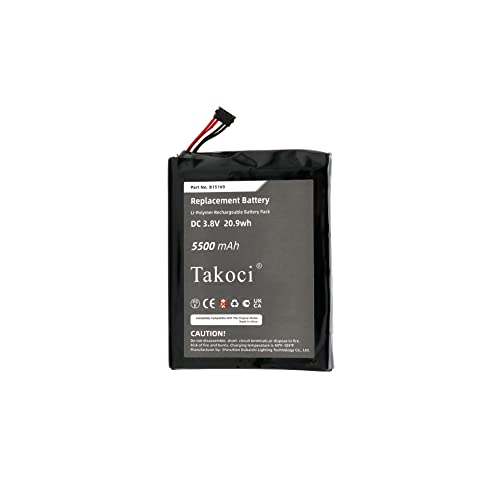 TAKOCI Replacement Battery for Ring 1St Gen B15169 (2014 Release/720p HD)