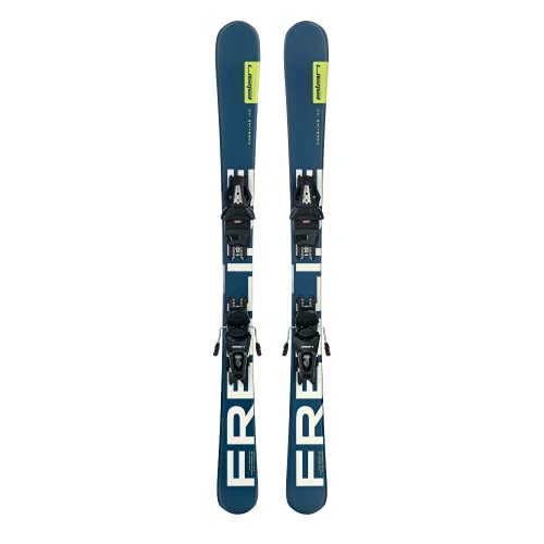 Elan Freeline Shift 99cm Skiboards Adult Short Skis with Elan Ski Bindings 22/23, blue