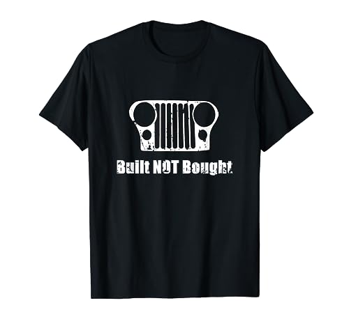 Cool Built NOT Bought Grill Rock Crawler Mudding RC Tshirts