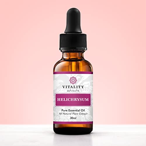 Helichrysum Essential Oil (by Vitality Extracts) - 30ml, Helichrysum Gymnocephalum, Aromatherapy, Skin Care, Happy, Stress Relief, Aches Relief