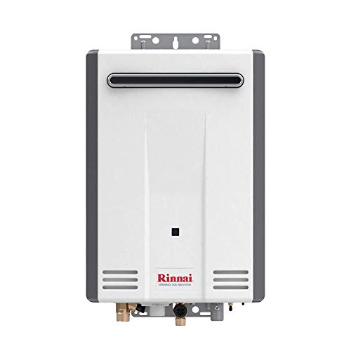 Rinnai V53DeP Tankless Hot Water Heater, 5.3 GPM, Propane, Outdoor Installation
